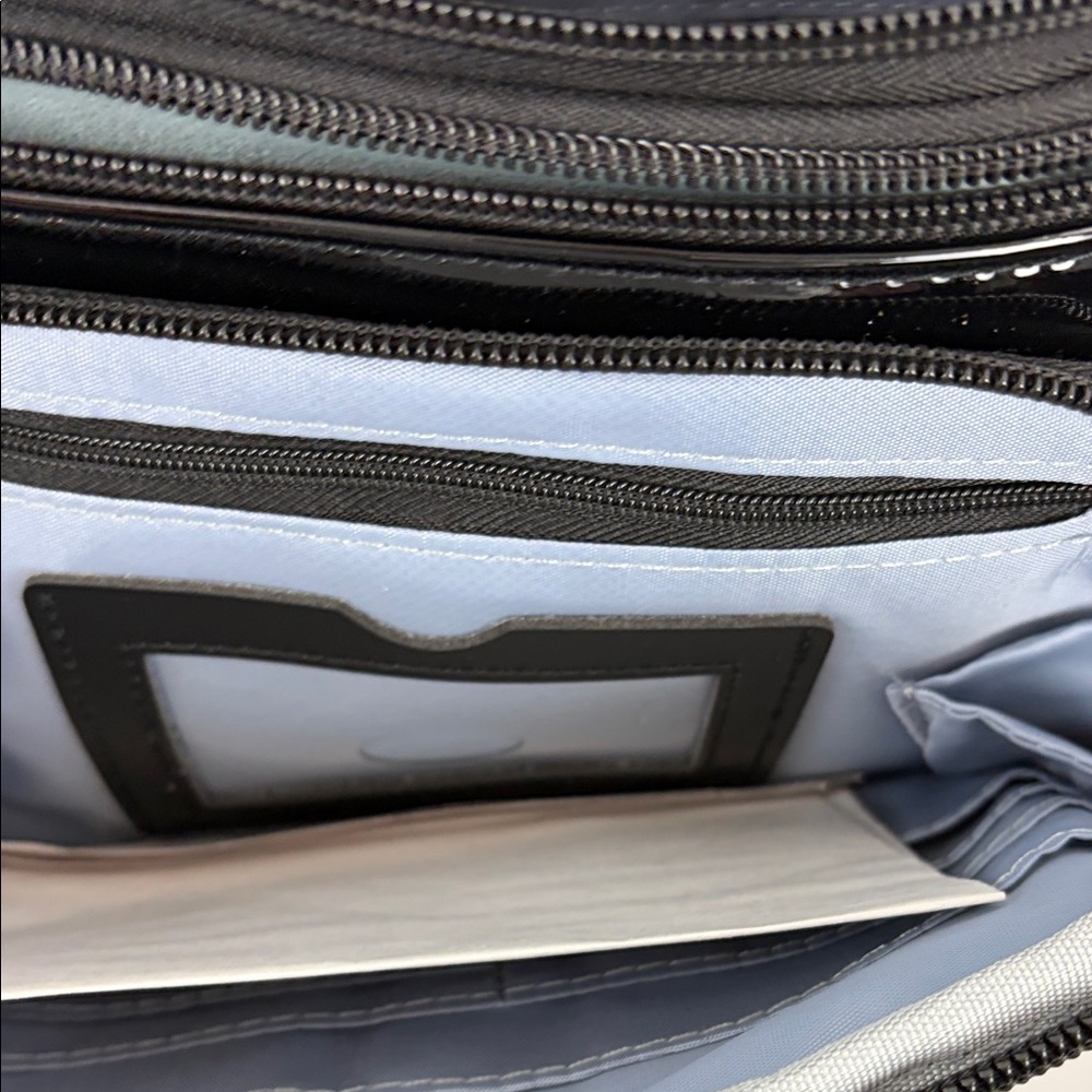 NEW IHKWIP Black Patent Leather Anti Theft Belt Bag - Picture 5 of 7